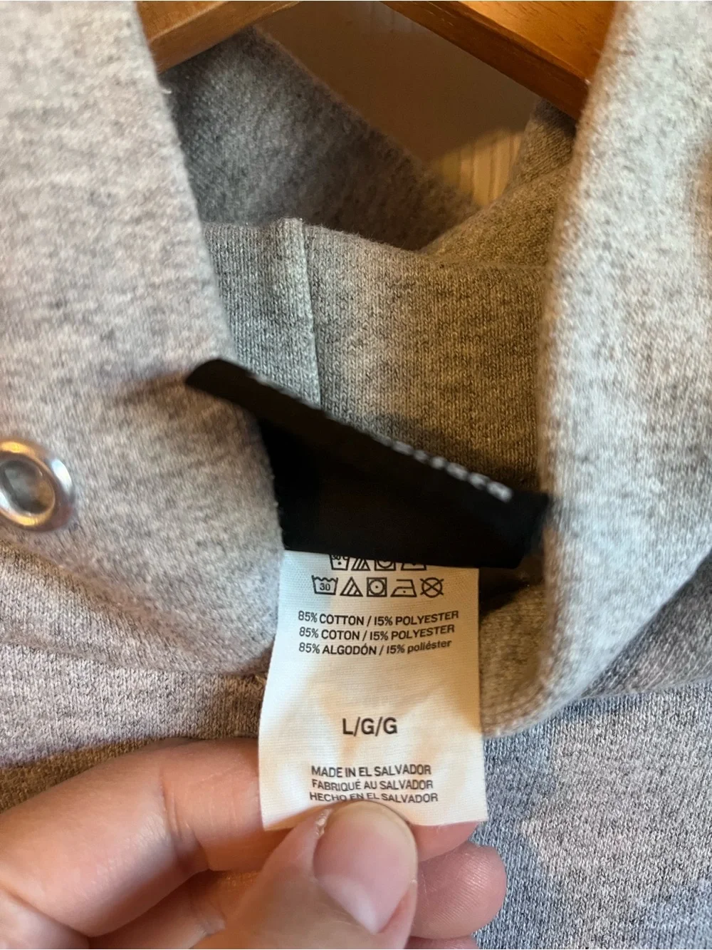 Thrasher Magazine KRAK SKULLS PULLOVER Hoodie HEATHER GREY size large